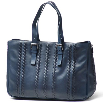 BOTTEGA VENETA ボッテガヴェネタ バッグ レプリカ ２WAY レザートートバッグ 261227 vq270 4130 レディース ネイビー